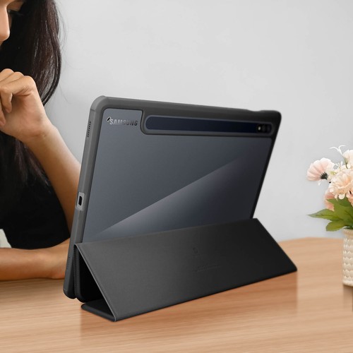 Étui pour Samsung Galaxy Tab S7 11.0 et S8 Support Clavier Vidéo Dux Ducis Noir - Photo 3/6