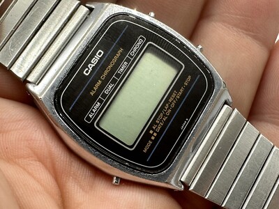 VINTAGE 1984's CASIO SA-50 デジタル腕時計 Casio Super Slim SA-50 Review - YouTube