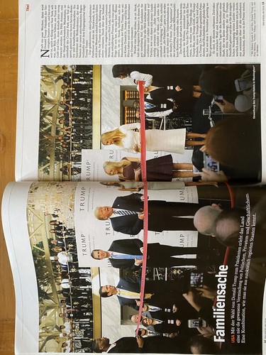The Trump Donald Family Power Ancelotti Matteo Renzi Der Spiegel Magazine 2016 - Picture 3 of 12