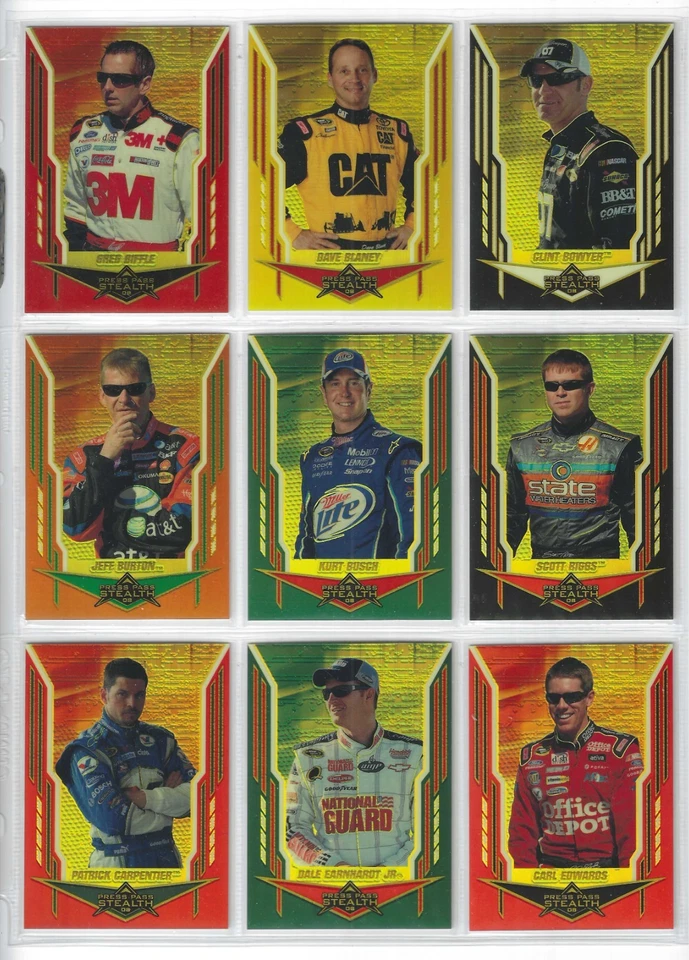 *2008 Stealth-CHROME GOLD PARALLEL #X 32 Tony Stewart-#45/99!-ONE CARD ONLY!* - Image 4 of 4