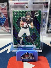 2025 Panini Mosaic - Rookies Jayden Higgins #346 Green Mosaic Prizm (RC)