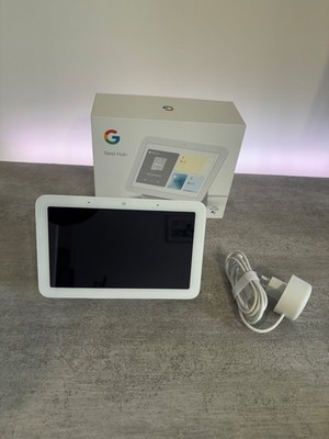 Google Nest Hub 2nd Generation weiß chalk sehr guter zustand 