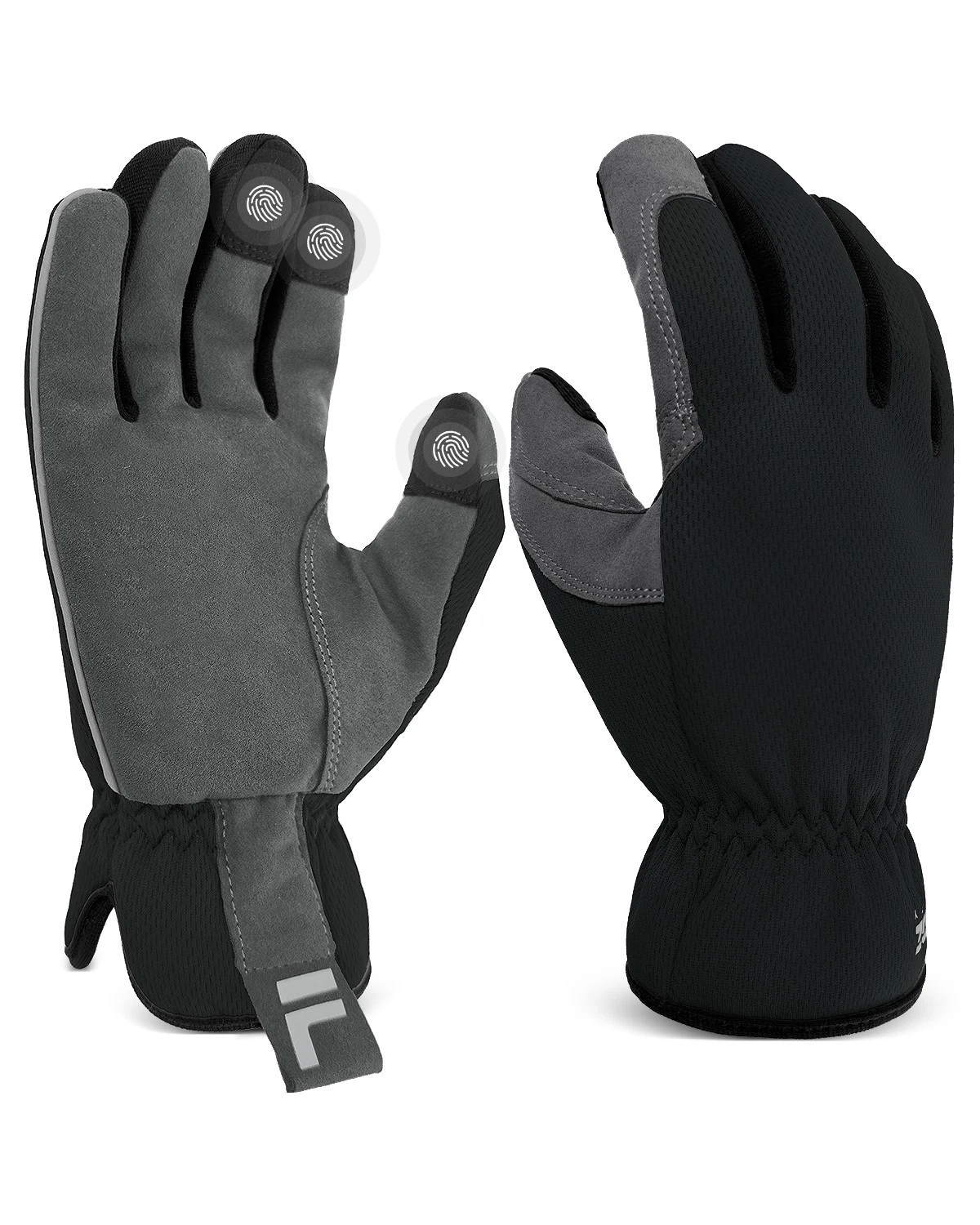Thermal Winter Work Gloves for Men, High Dexterity Cold Weather Glove