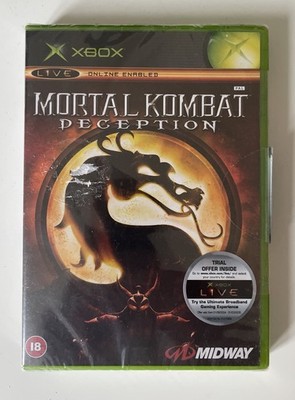 Mortal Kombat Deception Xbox Factory Sealed PAL -SIEHE BESCHREIBUNG-