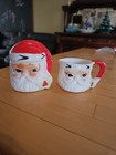 vintage santa japan  JOSEF ORIGINALS  CREAM and SUGAR BOWL Set — photo 1