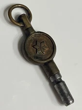 Victorian pocket watch key fob 6-leaf star #10 032925@