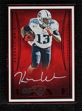 2015 Panini Luxe Framed Auto Silver 7/49 Kendall Wright #LA-KW Auto 0q3