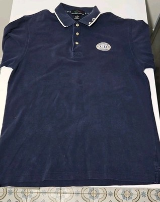 Greg Norman Collection 100% Cotton Golf Polo Shirt Men's M