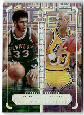 2024-25 Panini Photogenic NBA No. 10 Kareem Abdul-Jabbar Progressions Mojo 2/25