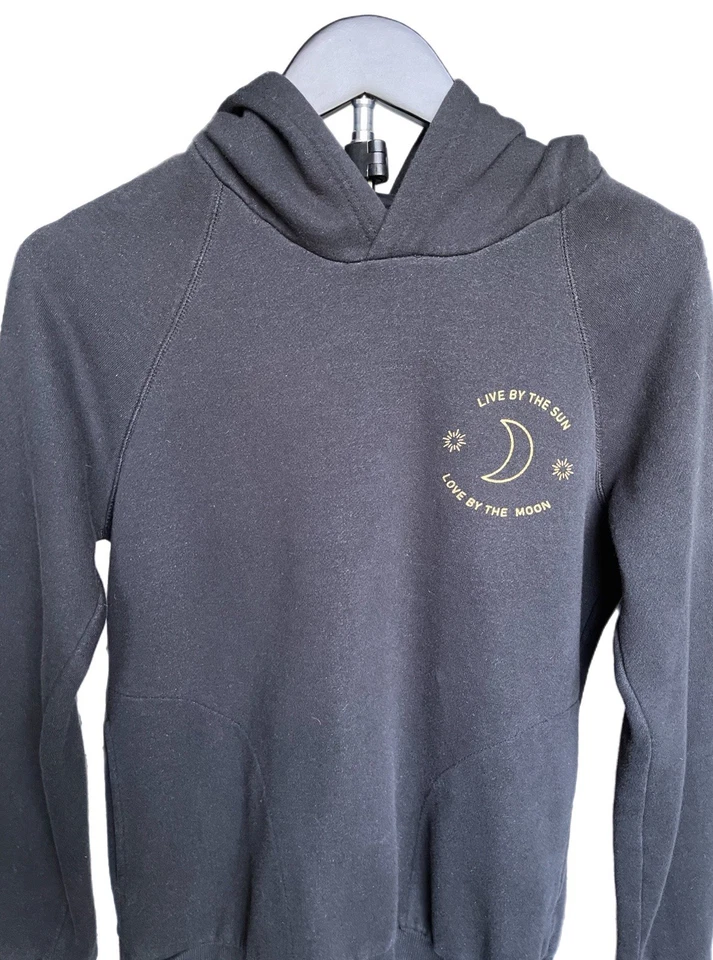 Spiritual Gangster Hoodie Black Size Small Long Sleeve Pullover Sweatshirt - Image 2 of 4