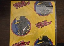 Vintage 1990's Rare Dick Tracy Wrapping Paper Contempo Made in USA