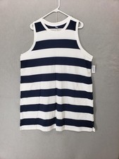 Old Navy Dress Womens 2XL Striped Sleeveless Tank Sundress Pockets Casual Summer