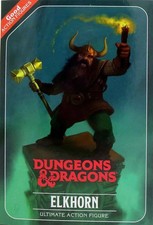 NECA Dungeons And Dragons ELKHORN Dwarf Ultimate Action Figure NEW MINT  FANTASY