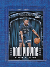 2021-22 Panini NBA Hoops Basketball Now Playing # 10 Ziaire Williams