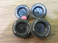vintage nylint truck set of 4 tires for parts