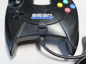 SEGA DREAMCAST CONTROLLER HKT-7700 BLACK SPORTS EDITION