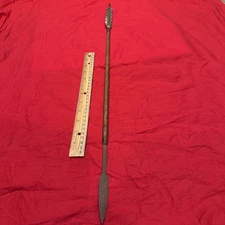 19th Century Steel Tipped Haida Arrow