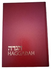 Haggadah Jüdisches Buch Pessach Seder Hardcover Hebräisch Englisch Gebete Lieder