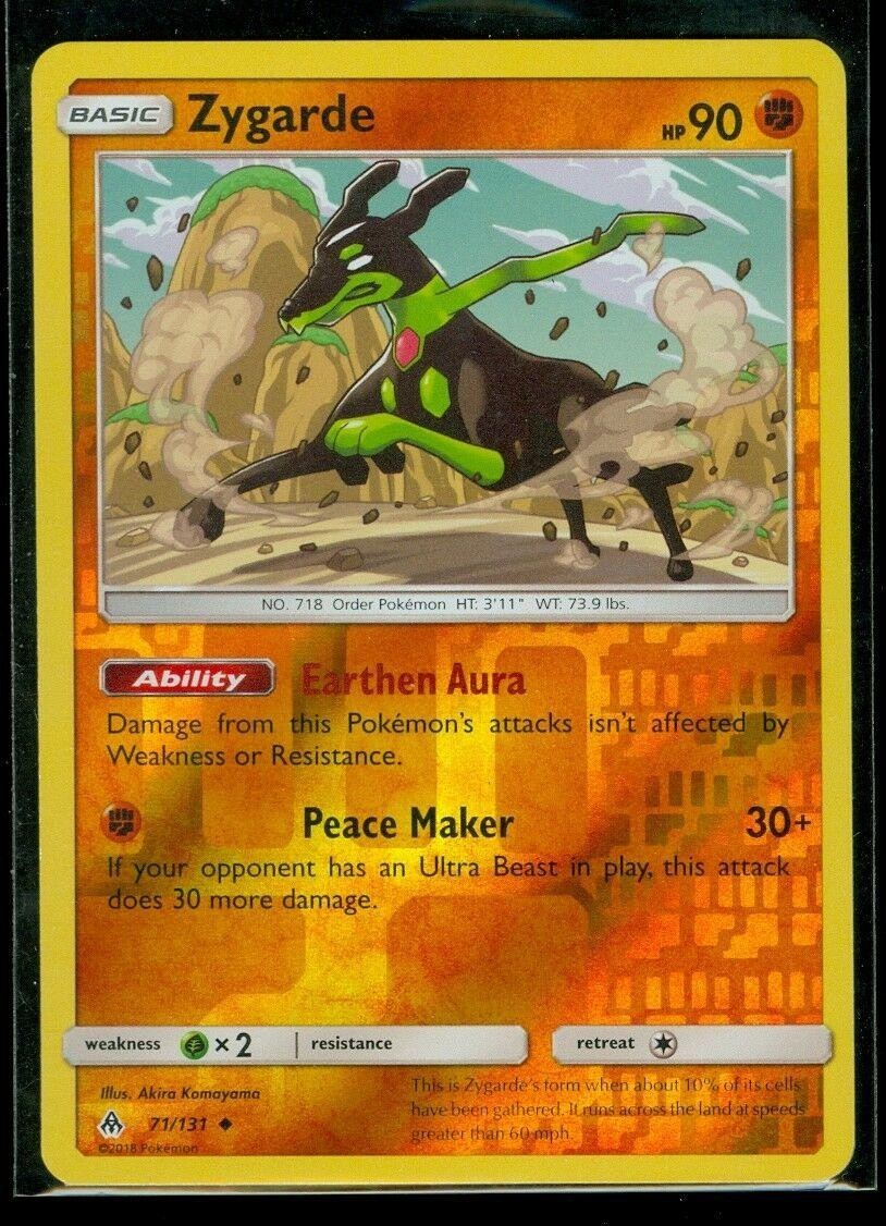 Zygarde [Reverse Holo] #71 Pokemon Forbidden Light