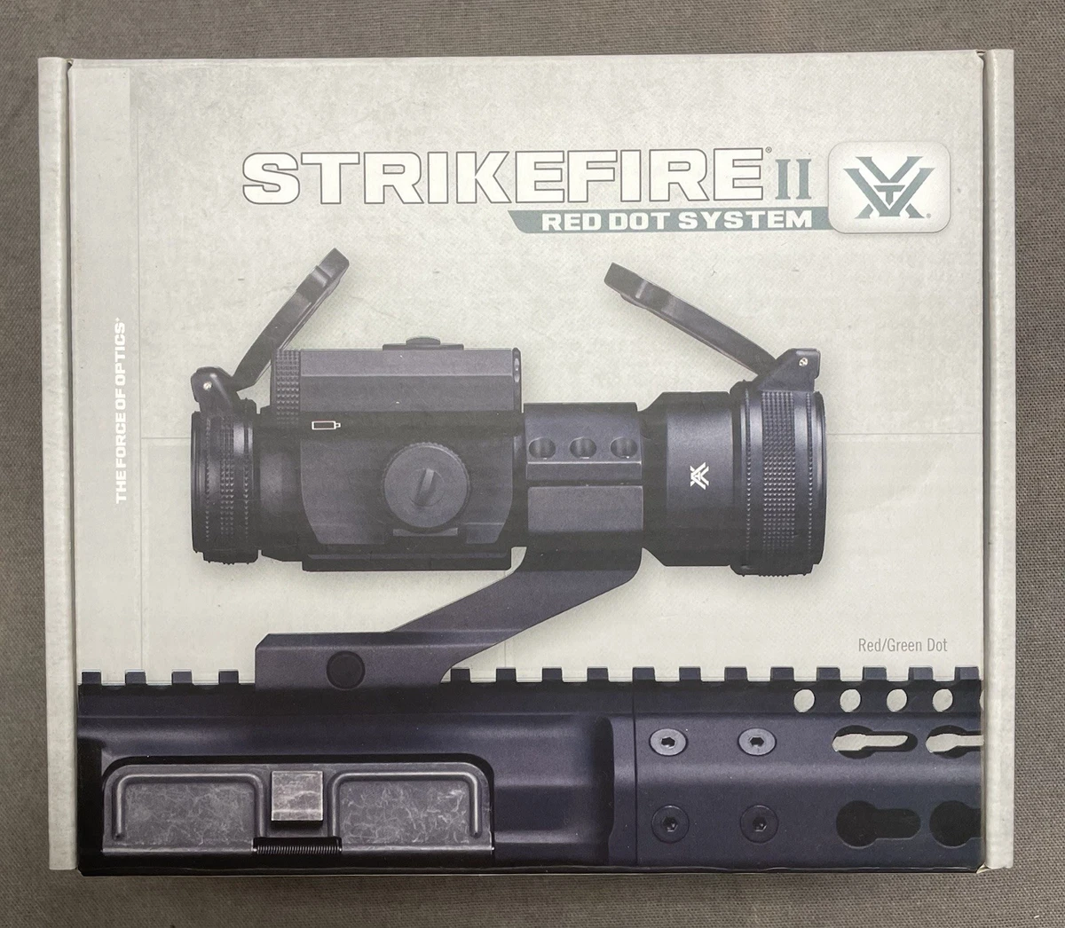 Vortex Strikefire II Red/Green Dot Sight with Cantilever Mount for