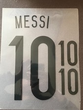 Lionel Messi 2014 Argentina Player Size Nameset Name Number ID Print Fan Gift