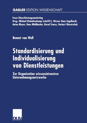 van Well - Standardisierung und Individualisierung von Dienstleistunge - X555z