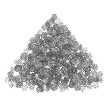 600 PCS Bead Ornament Cap Caps for Jewelry Making Flower End Toppers