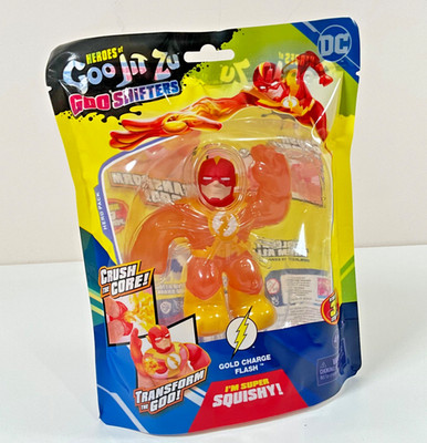 DC Heroes of Goo Kit zu Gold Charge Flash Stretches 3 x It's Size Squishy Figur