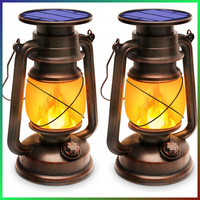 Solar Laterne 2Er Set Led HäNgelampe Wasserdicht FüR Garten Und Terrasse