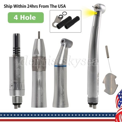 Dental Low Speed Handpiece Inner Water / Fiber Optic High Speed Handpiece PDM