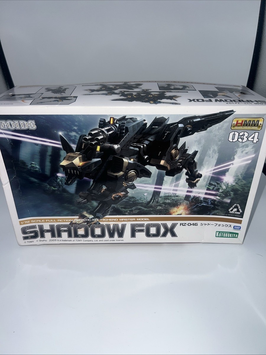 Zoids Kotobukiya HMM 034 RZ-046 Shadow Fox 1/72 Plastic Model Kit