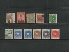 Stamps Indonesia Japanese occupation, lot of stamps unused MH