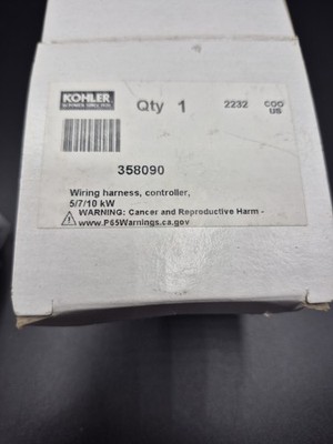 Genuine OEM Kohler 358090 Harness Wiring Harness Controller New Free 