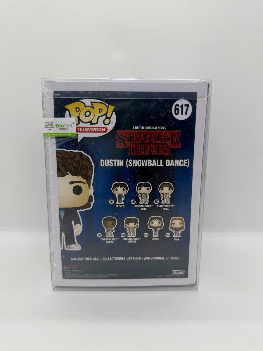 Funko Pop Dustin Snowball Dance 2018 Exclusive Stranger Things +