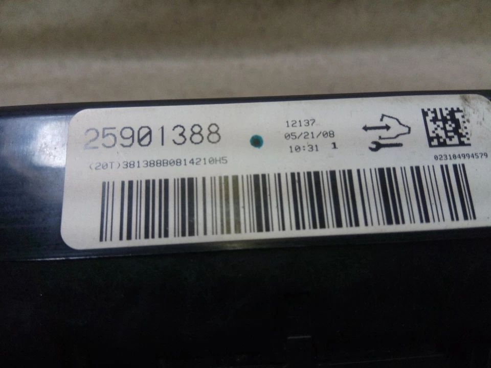 Control de temperatura climático AC 25901388 para camioneta GMC SIERRA 07-09a13 Foto 4 de 4