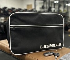 Les Mills Branded Retro Shoulder Bag Gym Bag Hold-all Fitness Workout