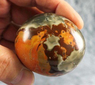 💎💎💎 SAMMLER TROMMELSTEINE 💎💎💎XL Polychrome Jaspis Madagaskar💎💎💎511