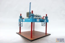 Handmade LNG Island Jack-Up Platform Model – Offshore Energy Rig