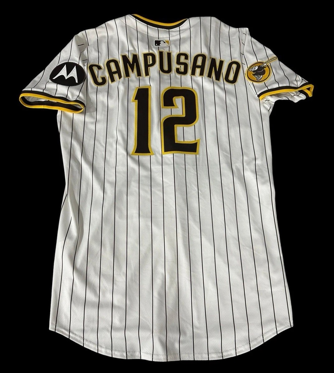 San Diego Padres ユニフォーム Lサイズ Luis Campusano 2025 San Diego Padres Game Used Jersey Home White