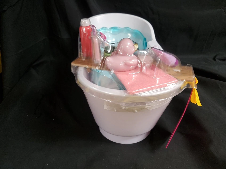 Our Generation Bubbly Bathtime con sonidos de agua para muñecas de 18" bañera rosa NUEVO Foto 2 de 4