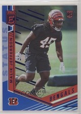 2018 Donruss Elite Rookies Status 36/46 Malik Jefferson #116 0e3
