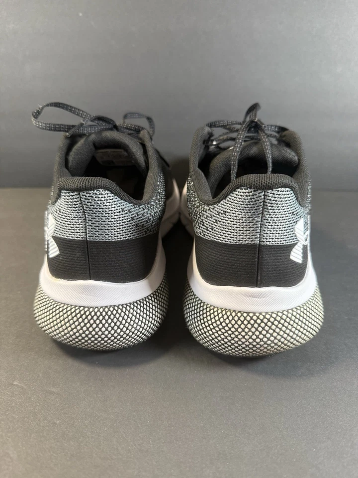 Under Armour HOVR Turbulence 2 Hombres 12 Zapato para Correr Negro Acolchado Entrenadores para Correr Foto 4 de 4