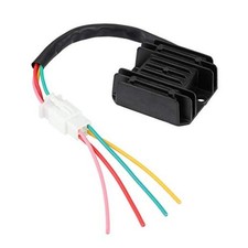 Voltage Regulator Rectifier, 4 Wires Voltage Rectifier for Motorcycle Boat