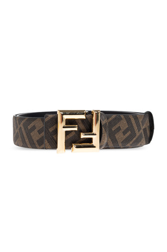 FENDI Brown Monogram Belt New & Authentic
