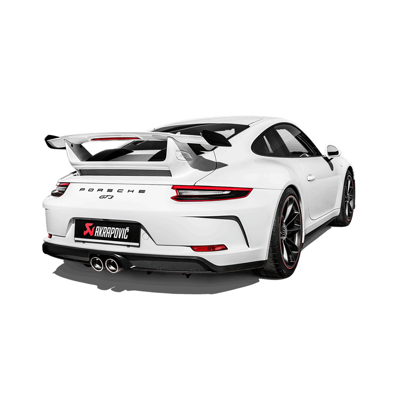 Porsche 911 GT3 2018-2019 Exhaust system