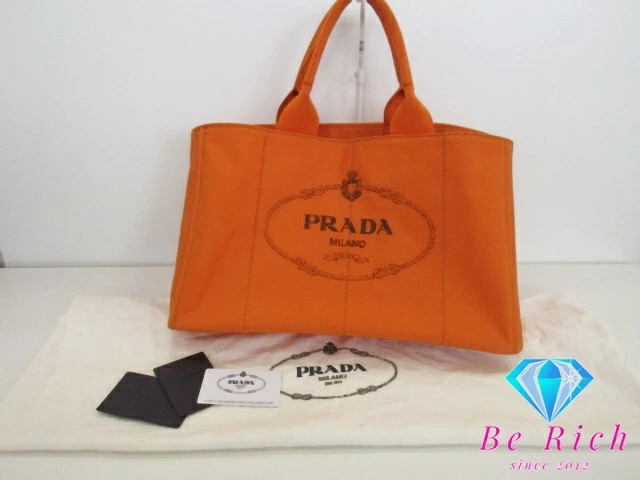 PRADA Canapa PM 1BG186 Handbag Canvas Black Ladies DH91654 from japan thumbnail 7