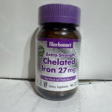 Chelated Iron, Extra-Strength , 27 mg, 90 Veg...