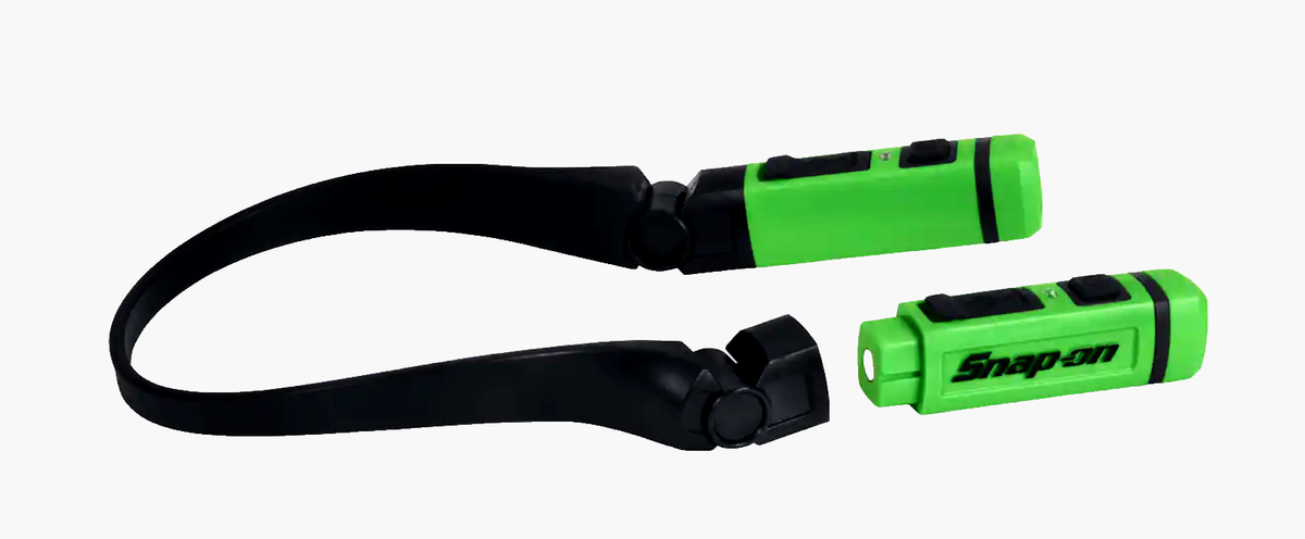 Snap-on ECHDD012AG Magnetic Removable LED Neck Light Green Rare