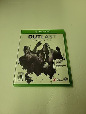 Outlast Trinity 3 Horror Games Microsoft Xbox One CIB Complete W/ Insert Tested
