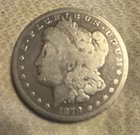 1879 Morgan Silver Dollar $1 US Coin - Circulated Uncertified